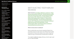 Desktop Screenshot of bestelectrictoothbrushreviewsguides.com